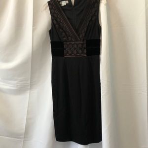 Kay Unger black dress